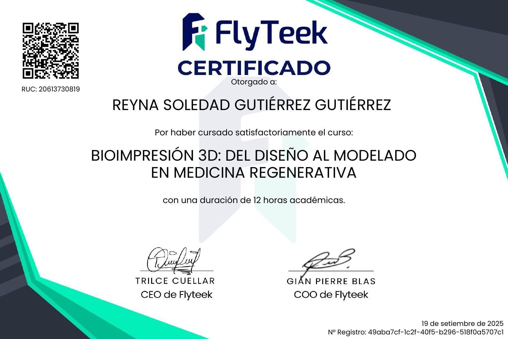 certificado