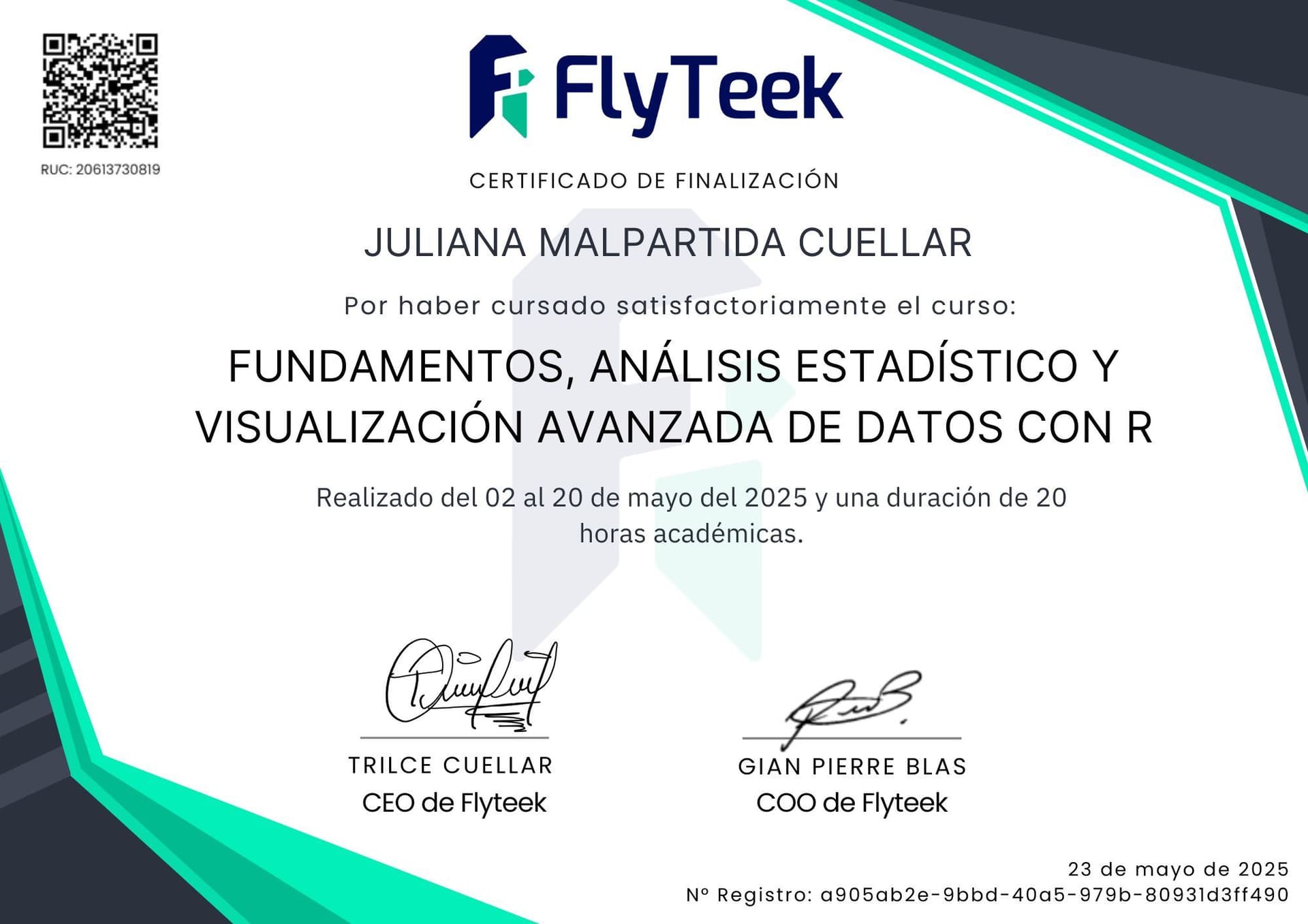 certificado