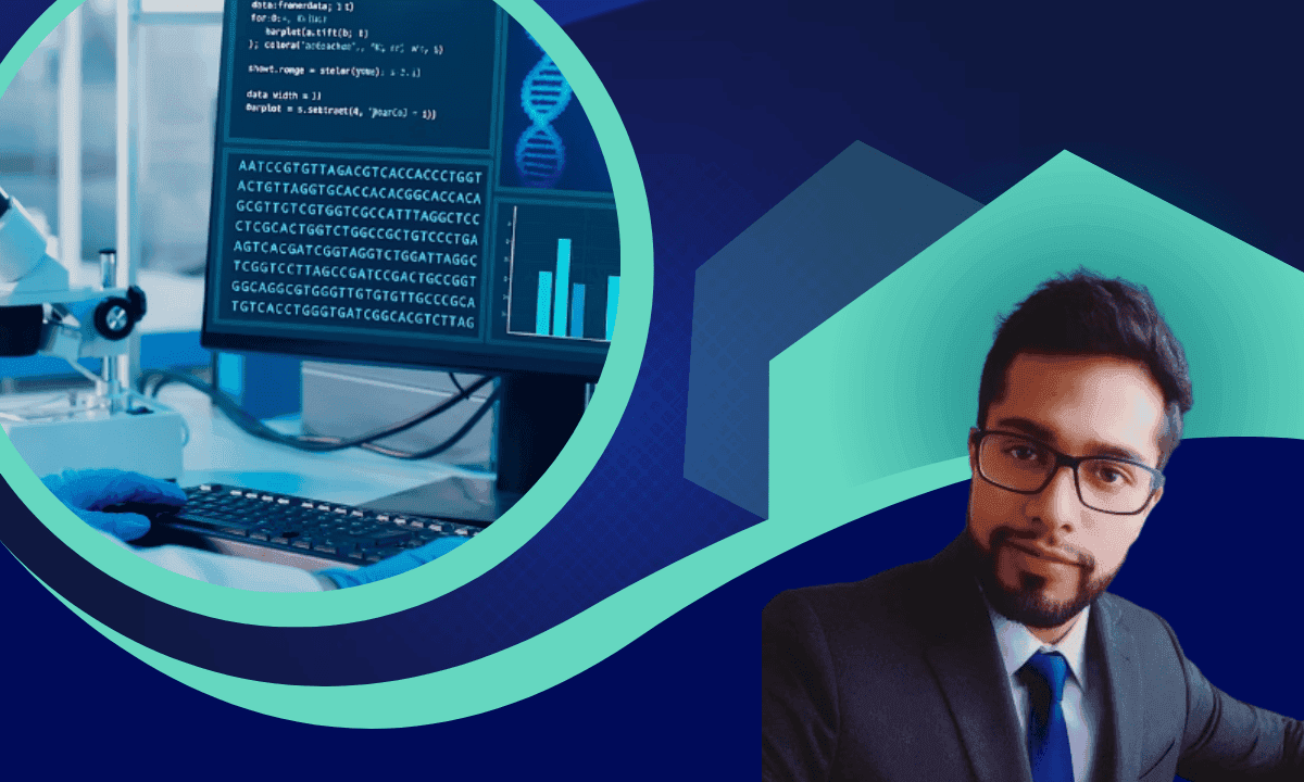 Imagen del curso Introducción al Análisis de Datos Genómicos con Python, R y Rstudio
